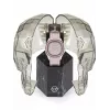 Philipp Plein Damenuhr PWTAA0123 38mm Quarzuhr mit schwarzem Silikonarmband