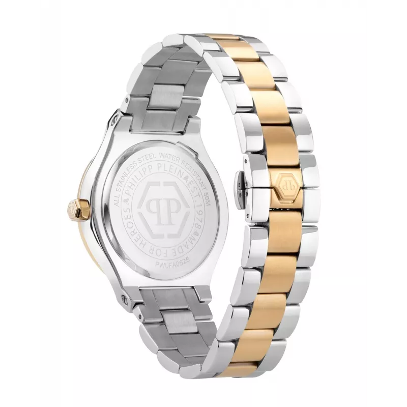 Philipp Plein The $kull King Herren-Quarzuhr PWUFA0525 44mm Schwarzes Silikonarmband