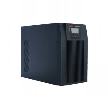 ABB POWERVALUE 11 T G2 2KVA Online Tower USV - 2000VA / 1800W, Pure Sine Wave, LCD-Display