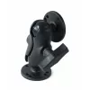RAM MOUNTS C Size Short Double Socket Arm mit 2x 2,5 Zoll runden Basen