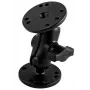 RAM MOUNTS B-Size Short Mounting Arm + 2x B-Size 1.0 Ball Round 2.5 Base