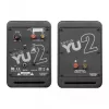 Kanto Audio YU2MB-CG 3-Driver Aktivlautsprecher mit USB-DAC und 3,5-mm-AUX - Matt Schwarz (inkl. Netzkabel Typ C & G)