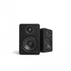 Kanto Audio YU2MB-CG 3-Driver Aktivlautsprecher mit USB-DAC und 3,5-mm-AUX - Matt Schwarz (inkl. Netzkabel Typ C & G)
