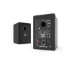 KANTO AUDIO TUKMB-FG Premium Aktivlautsprecher mit Kopfhörerausgang, USB-DAC, integriertem Phono-Vorverstärker, Bluetooth, Matt Schwarz (inkl. Netzkabel Typ F & G)