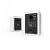 KANTO AUDIO TUKMW-FG Premium Aktivlautsprecher mit Kopfhörerausgang, USB-DAC, integriertem Phono-Vorverstärker, Bluetooth, Mattweiß (inkl. Netzkabel Typ F & G)