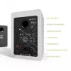 KANTO AUDIO TUKMW-FG Premium Aktivlautsprecher mit Kopfhörerausgang, USB-DAC, integriertem Phono-Vorverstärker, Bluetooth, Mattweiß (inkl. Netzkabel Typ F & G)