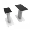 Kanto Audio 9 Universal Desktop Speaker Stand, Weiß (Paar)