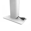 Kanto Audio 9 Universal Desktop Speaker Stand, Weiß (Paar)