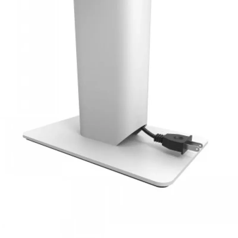 Kanto Audio 9 Universal Desktop Speaker Stand, Weiß (Paar)