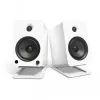 Kanto Audio Desktop-Lautsprecherständer für große Lautsprecher - Weiß (Paar)