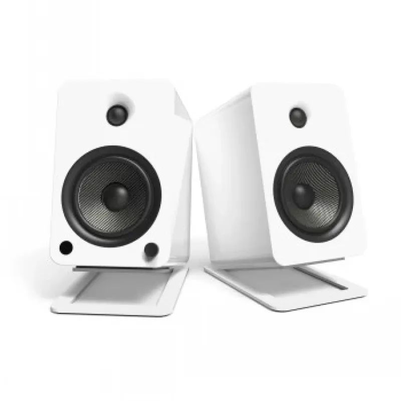 Kanto Audio Desktop-Lautsprecherständer für große Lautsprecher - Weiß (Paar)