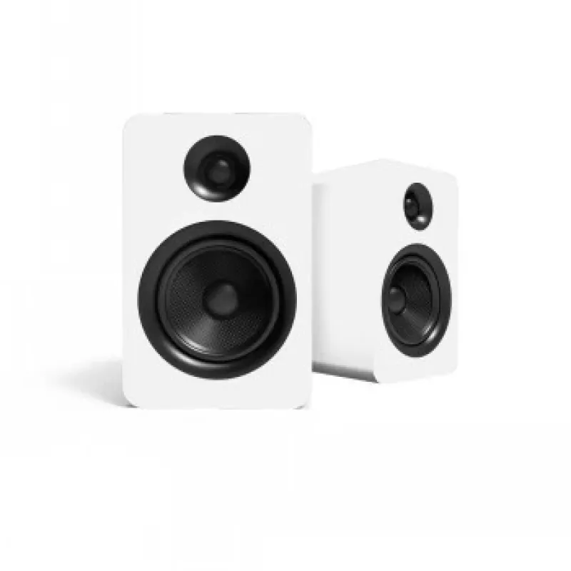 KANTO AUDIO YUP6W Passive Regallautsprecher (Paar) - Weiß - 1 inch Seidenkalotten-Hochtöner & 5,25 inch Kevlar-Tiefmitteltöner