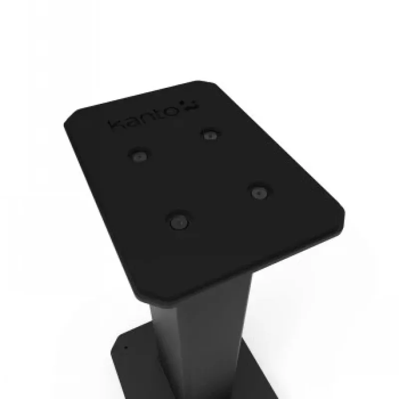 Kanto Audio 22 Tall Fillable Speaker Stands mit Isolierfüßen - Schwarz (Paar)