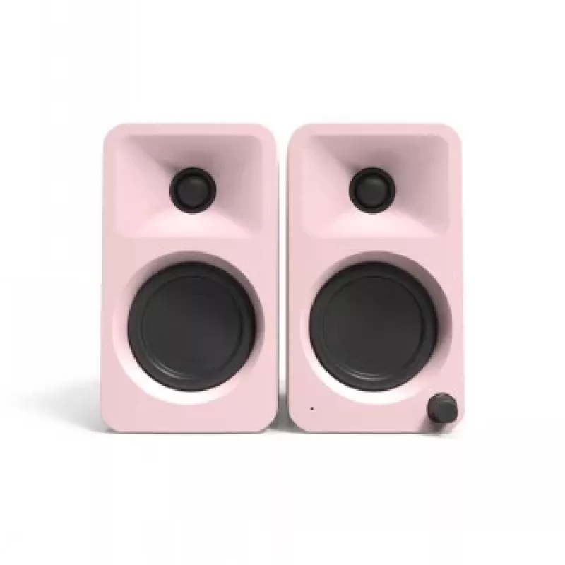 KANTO AUDIO 100W Powered Reference Desktop Lautsprecher mit Bluetooth - Pink, Paar (inkl. USB-C-Netzkabel)