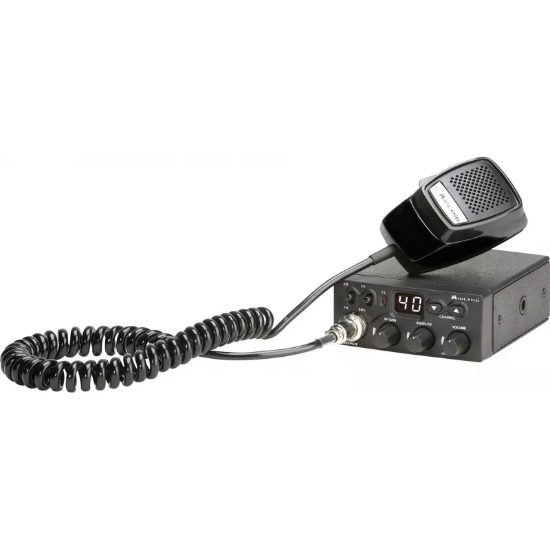 Midland C1169.01 Handfunkgerät CB-Funk 40 Kanäle AM/FM