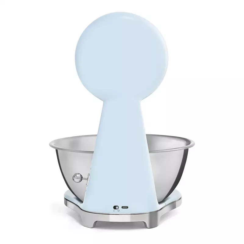 Smeg KSF01PBWW Analoge und Digitale Küchenwaage Pastellblau