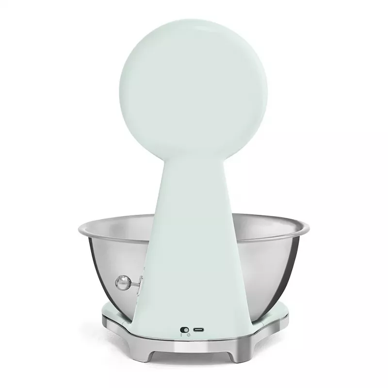 SMEG Analoge und Digitale Küchenwaage Pastellgrün KSF01PGWW