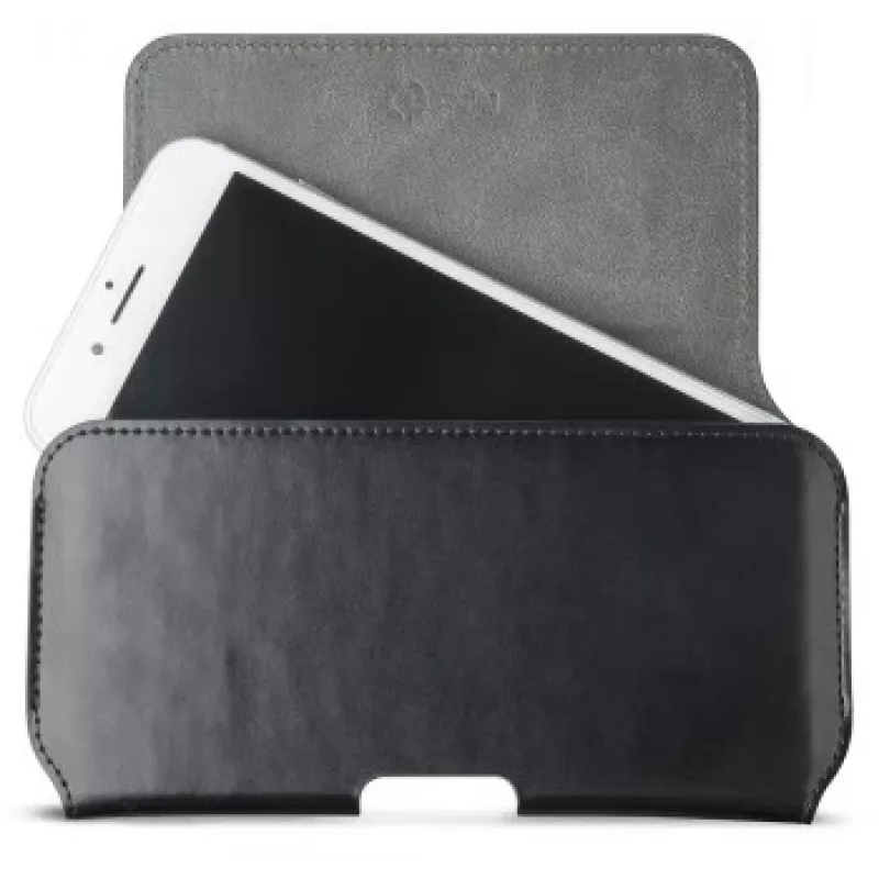CELLY BELTPRO CASE XL Black - Universelle Smartphone-Gürteltasche