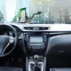 CELLY Mountflex Plus Auto-Halterung Windschutzscheibe / Armaturenbrett, langer Schwanenhals - Schwarz