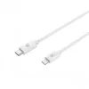 CELLY Lightning auf USB-C Kabel 60W - 1,2m Weiß MFi zertifiziert