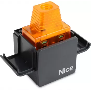 NICE ELAC LED-Blitzleuchte mit integrierter Antenne 90-230V Orange