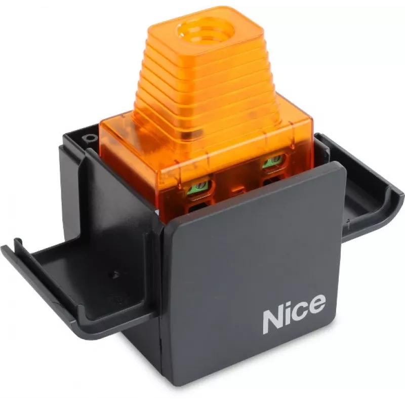 NICE ELAC LED-Blitzleuchte mit integrierter Antenne 90-230V Orange