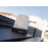 CAME KRX1FXSW Weiße LED-Warnblinkleuchte 24/230V (806LA-0020)