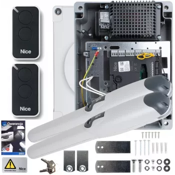 NICE WINGO 3524 24V Doppelflügel-Torantriebs-Kit (ohne Lichtschranken)