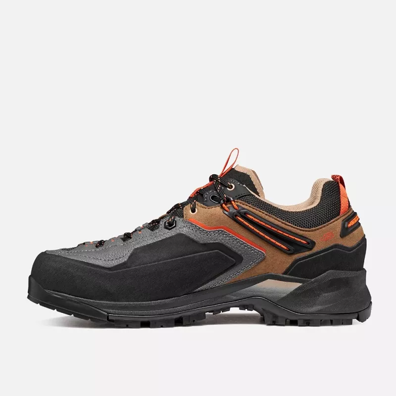 Garmont Akron GTX Via Ferrata Schuhe - Dach Brown/Tango Red (EU 44,5)