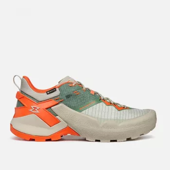 Garmont 9.81 Onyx GTX Approach Shoes - Agate Grey / Firecracker Orange (EU 42,5)