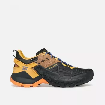 Garmont 9.81 Onyx GTX Damen-Wanderschuhe - Raven Black/Mock Orange - Größe 40 EU