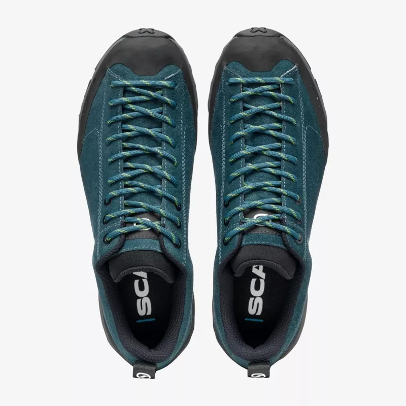 Scarpa Mojito Trail Herren-Wanderschuhe - Petrol/Hellgrün, Größe 46,5