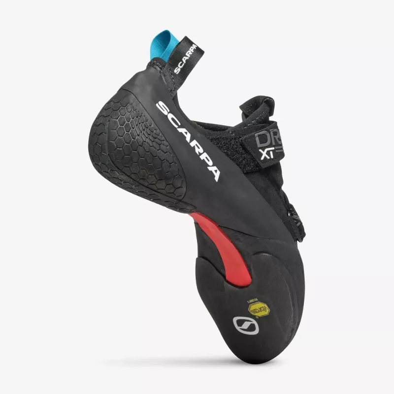 Scarpa Drago XT Kletterschuhe - Schwarz/Eisen - Größe 39.5
