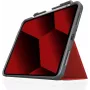 STM Dux Plus Case für Apple iPad 10,9 Zoll (10. Generation, 2022) - Rot/Transparent - Bulk