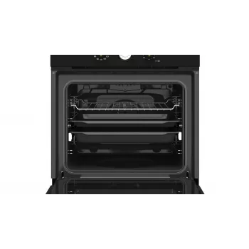 TEKA Backofen STD HRB 6300 AT Einbau-Multifunktionsbackofen 70L A+ Edelstahl Schwarzglas