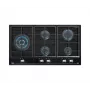 TEKA GZC 95320 XBC BK Gaskochfeld, 5 Brenner, Schwarz, Einbau