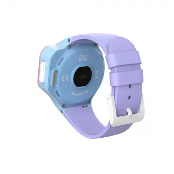 MYFIRST Smartwatch für Kinder 4G LTE GPS Videoanruf SOS IPX8 R1S Lila