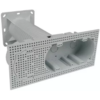 KOPOS KEZ-3_KB 3-fach Installationsdose für Wärmedämmverbundsysteme, Orange