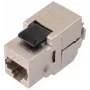 Solarix Cat.6A STP RJ45 Keystone Jack Tool-less Schwarz SXKJ-10G-STP-BK-SA