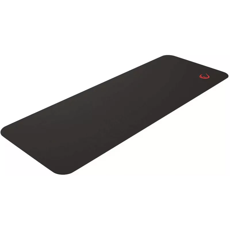 Rampage Pulsar XL Gaming Desk Mat 30x80cm, Tastatur- und Mauspad, Schwarz, genähte Kanten