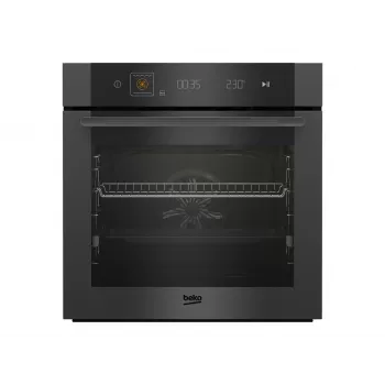 BEKO MBBIM10600MTPSWE Einbau-Elektrobackofen, 72L, Pyrolyse-Selbstreinigung, SteamAssist, Schwarz