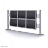NEOMOUNTS NEWSTAR Flachbildschirm-Schreibtisch-Toolbar für 6 Bildschirme (70 x 130 cm) 10-24 Silber