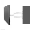 NEOMOUNTS NM-W460WHITE Flachbildschirm-Wandhalterung (Neigen & Schwenken) für 32-65 Zoll Fernseher, 35 kg Tragfähigkeit, Schwarz