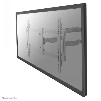 NEOMOUNTS NM-W460WHITE Flachbildschirm-Wandhalterung (Neigen & Schwenken) für 32-65 Zoll Fernseher, 35 kg Tragfähigkeit, Schwarz
