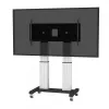 NEOMOUNTS NEWSTAR Motorisierter mobiler Bodenständer für 70-120 inch Bildschirme, VESA 300x200 bis 1200x600, Silber