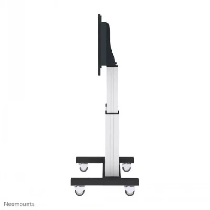 NEOMOUNTS NEWSTAR Motorisierter mobiler Bodenständer für 70-120 inch Bildschirme, VESA 300x200 bis 1200x600, Silber