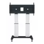 NEOMOUNTS NEWSTAR Motorisierter mobiler Bodenständer für 70-120 inch Bildschirme, VESA 300x200 bis 1200x600, Silber