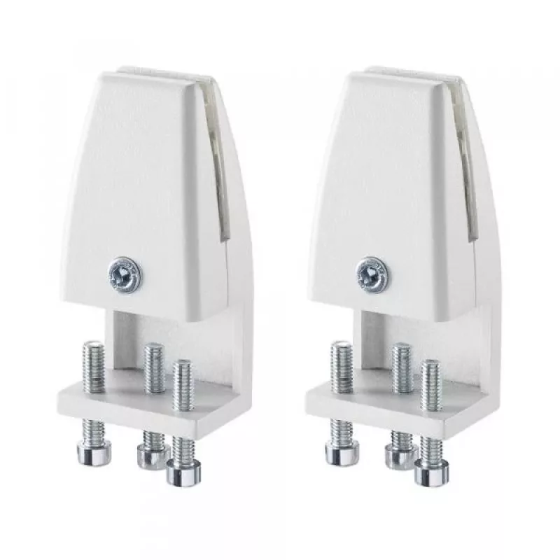 Neomounts Tischklemme für NS-GLSPROTECT Serie - 8-25 mm Tischstärke - 2er-Set, Weiß