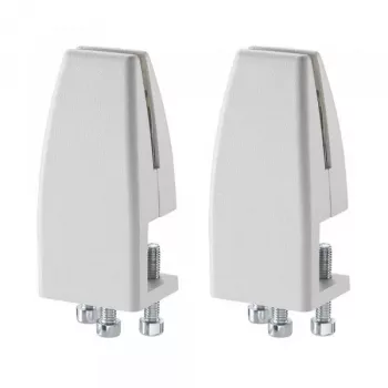 Neomounts Tischklemme für NS-GLSPROTECT Serie - 8-25 mm Tischstärke - 2er-Set, Weiß