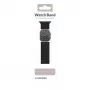 Mobilize Silikon-Armband - Magnetisch - für Apple 42/44/45/49mm - Schwarz